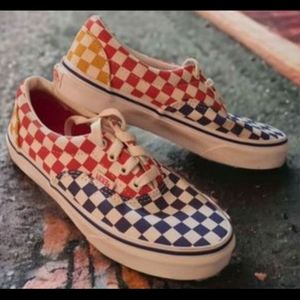 Van's Rainbow unisex kids shoes